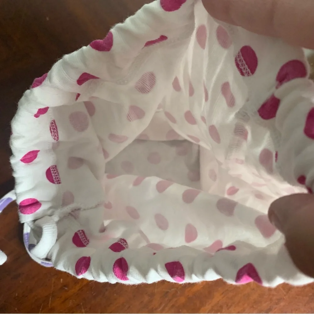 Mini Boden Little Polka Dot Drawstring Bag